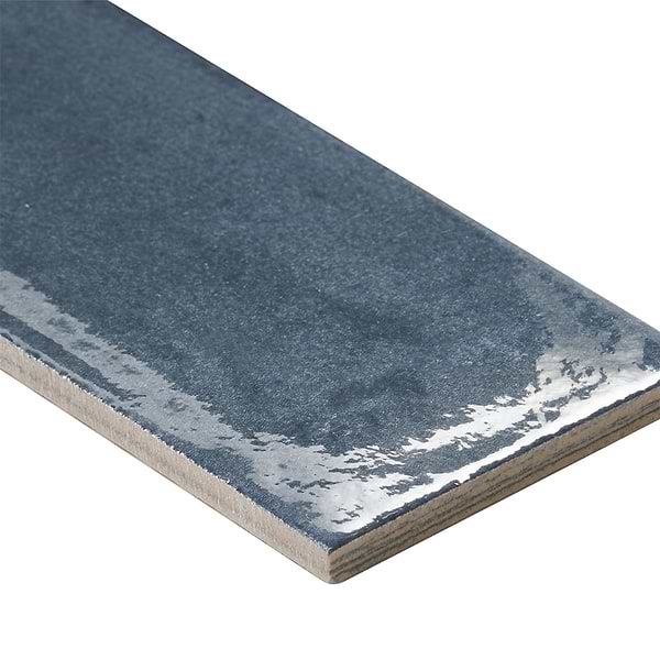 Frammenti Brick Blue Note 3x16 Polished Porcelain