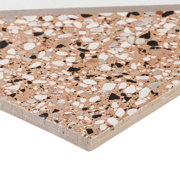Frammenti Deco Terracotta 8x8 Matte Porcelain