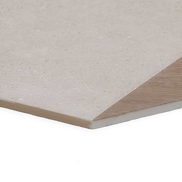 Piaka Wood Taupe 12.5" Hex Matte Porcelain