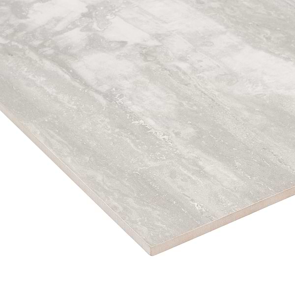Everyday Travertine Silver 12x24 Matte Porcelain