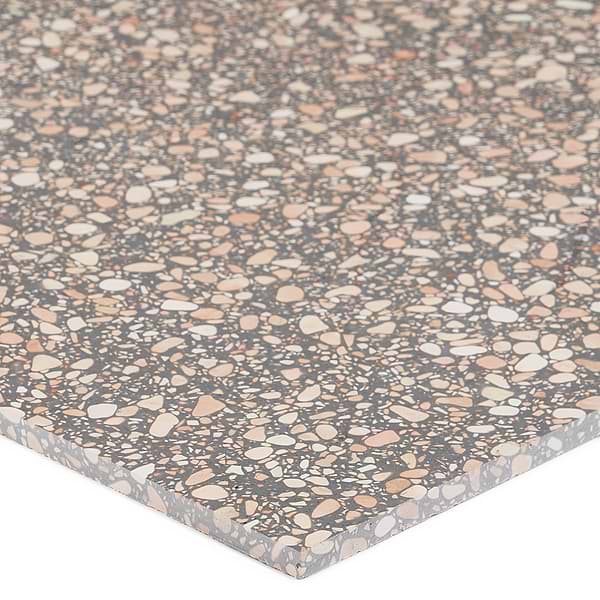Italy Terrazzo Dolce Rina Gray 24x24 Honed Terrazzo Tile
