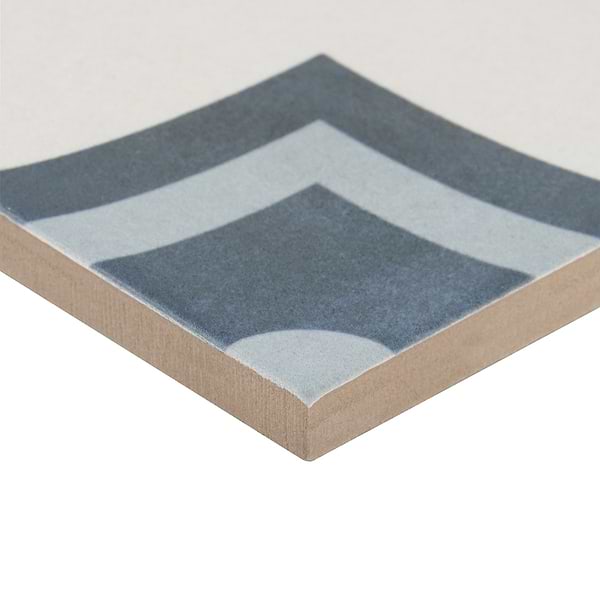 Dhar White Herald 9x9 Matte Porcelain