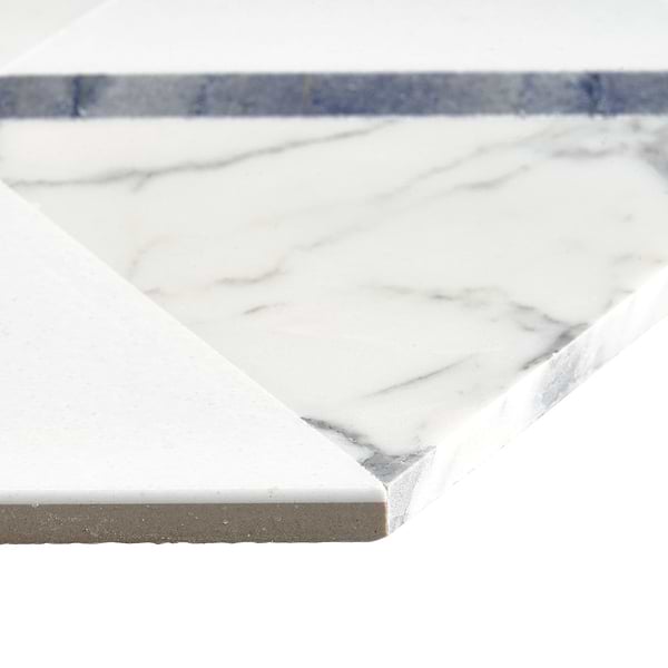 Wunder 2.0 Calacatta Azul - Crystal Tech- Calacatta with Blue Lines Polished Marble