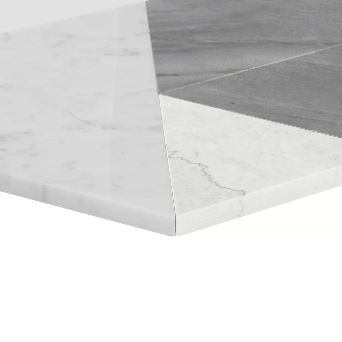 Shop Close Out - Kalmar Grana Gray Marble Polished Mosaic Tile