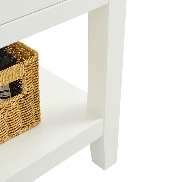 KIT - Close Out - Sheraton 30" White Vanity with Pure White Quartz Top and Ceramic Basin