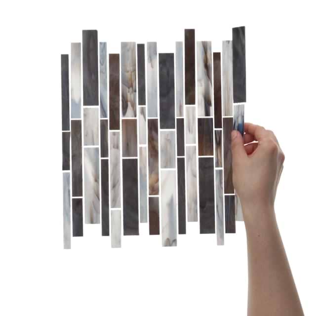 Close Out - Stained Glass Freeform Wolf Coat Polished Glass