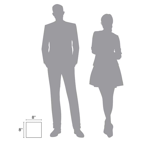 Delancey Briar Blue 8x8 Matte Porcelain Tile