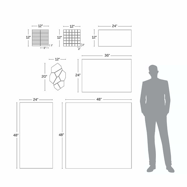 Motley Caramel Brown Organic Pattern Limestone Look Matte Porcelain Mosaic Tile