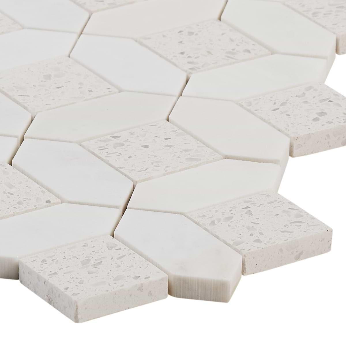 Shop Minna Diamond Bianca Salt - Tibet White & Terrazzo