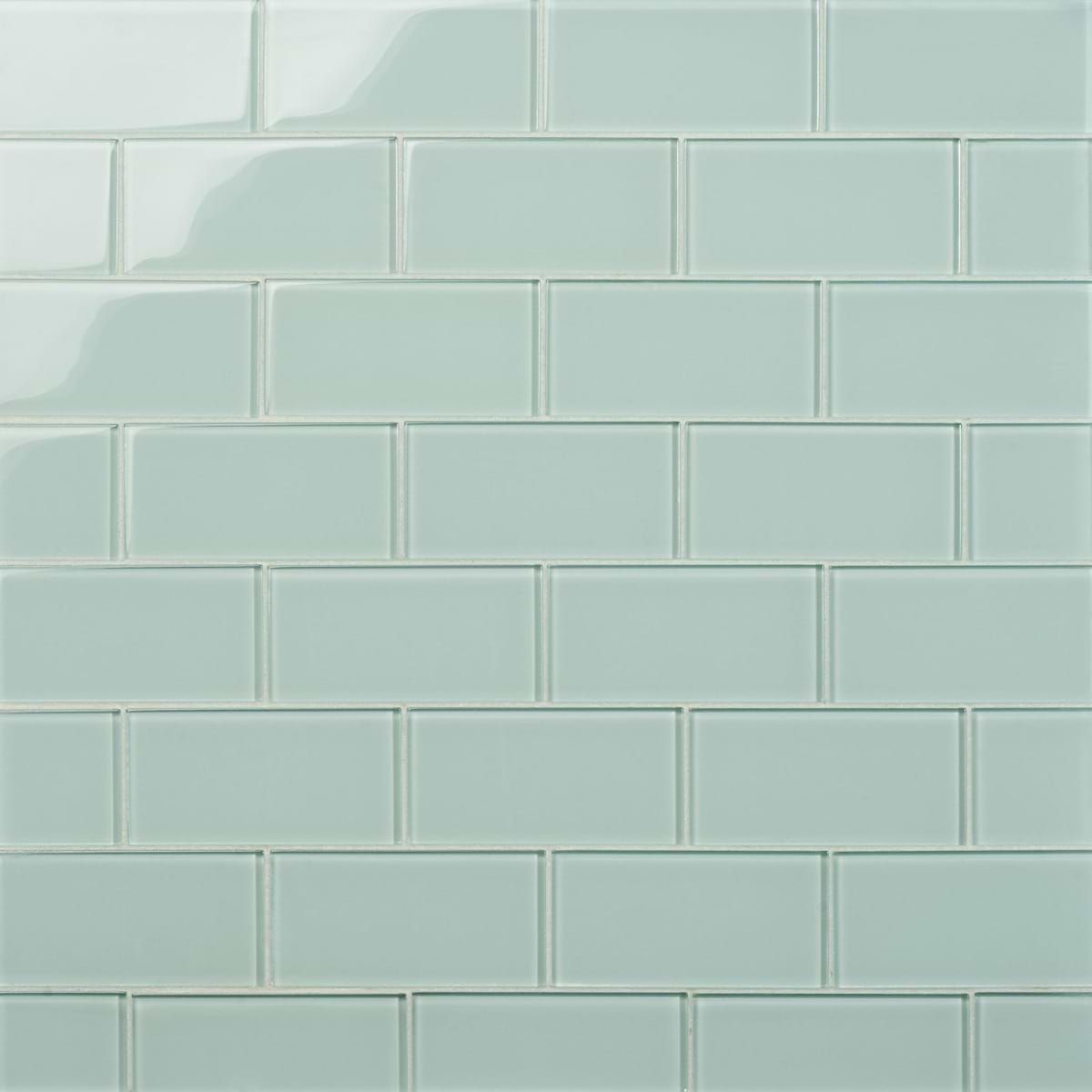 Crystal Seafoam Green 3x6 Polished 