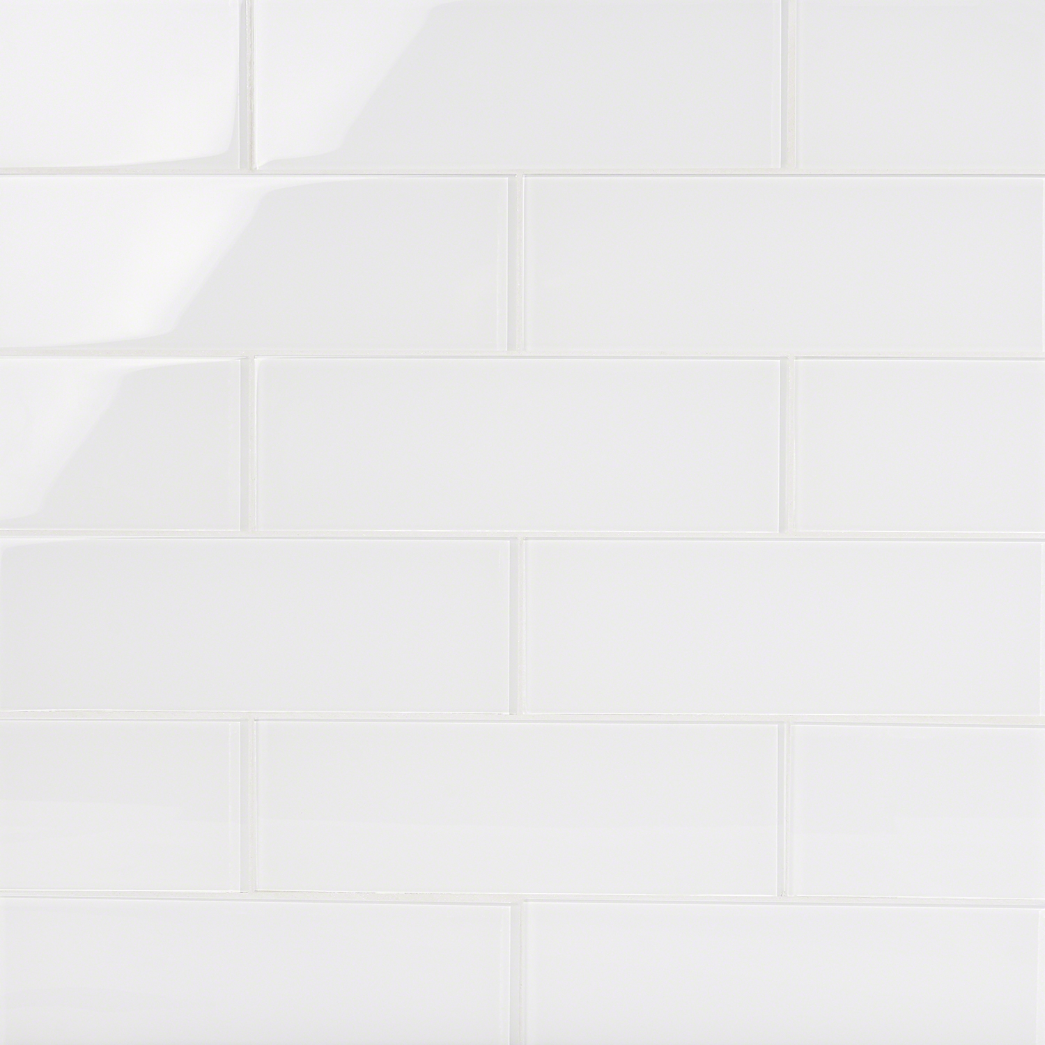 Crystal Super White 4x12 Polished  Glass