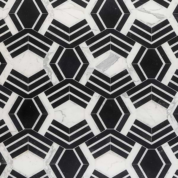Mezzo Brava Polished Marble Mosaic