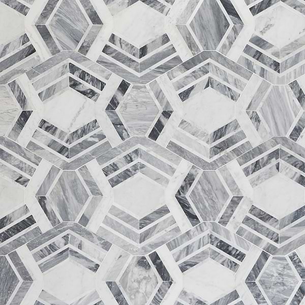 Mezzo Canta Polished Marble Mosaic