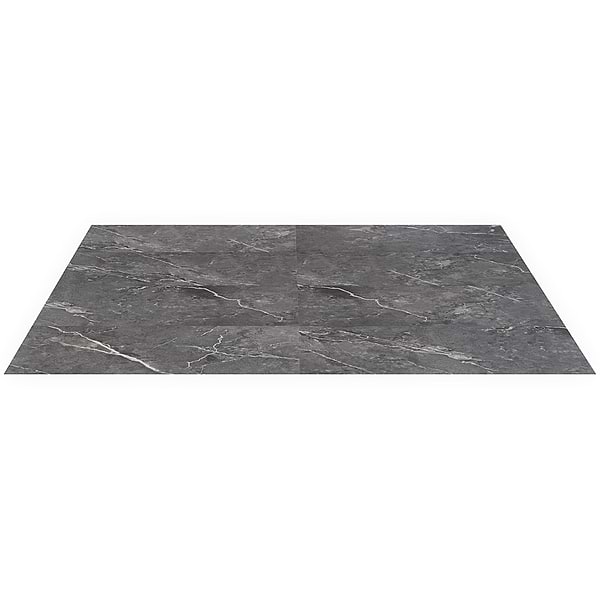 Crosby Chauny Marble Dark Gray 12x24 - 5.0mm/28mil Wear Layer - Rigid Click Matte Luxury Vinyl