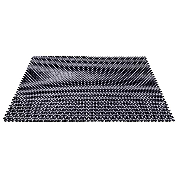 Simple 2.0 Rimmed Cobalt 1" Hexagon Polished Porcelain Mosaic