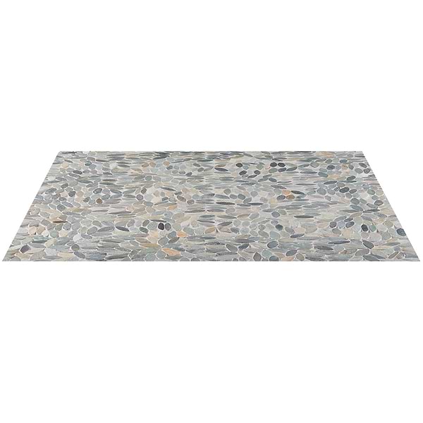 Pebblestone Flower Sumatra Natural Stone Honed Pebble Tile
