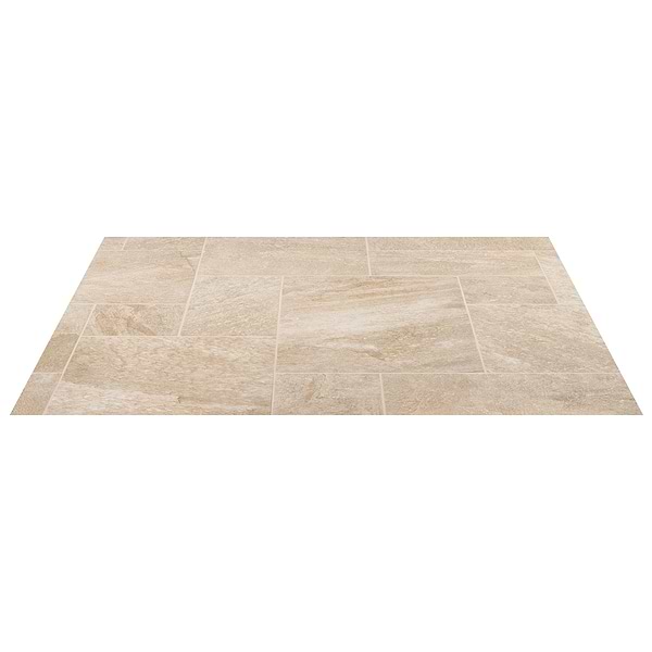 Oberon Sand Beige French Pattern Matte Porcelain