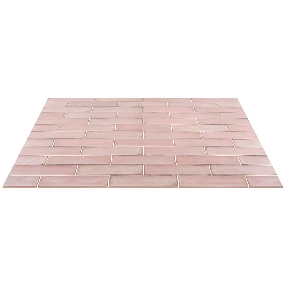 Shop Close Out-Bernalillo Rose Pink 4x12 Polished Ceramic Tile