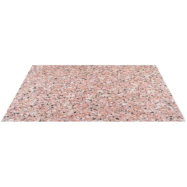 Wild Terrazzo Pink Earth 12.5" Hex Matte Porcelain