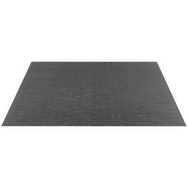 Artile Black Gold 1x3 Weave Matte Porcelain Mosaic Tile