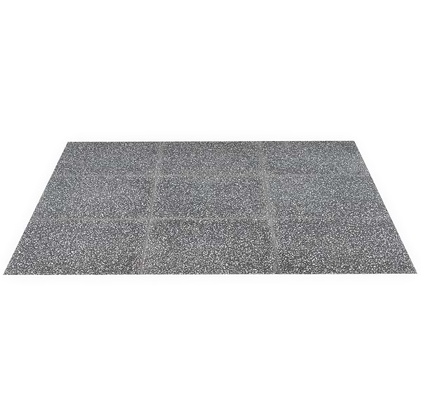 Close Out-Marmi Terrazzo Purbeck Gray 16x16 Polished Terrazzo Tile