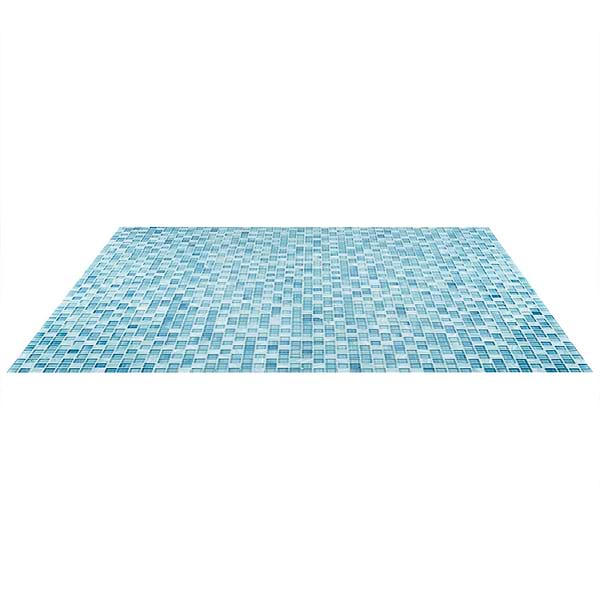Kalama Sea Blue 1x1 Polished Glass Mosaic