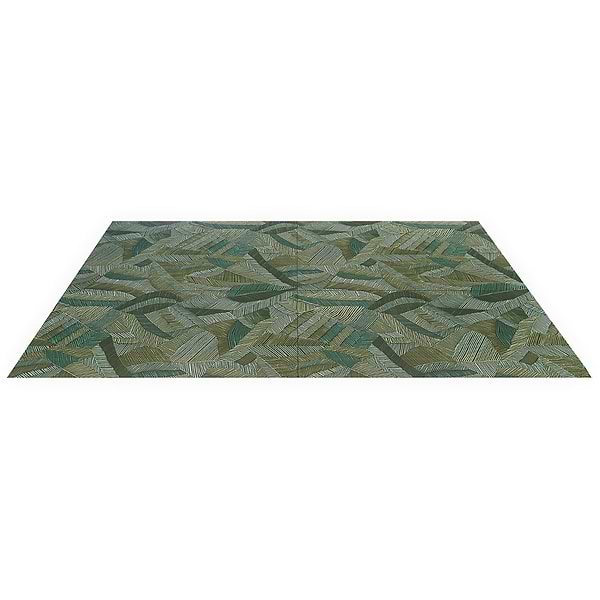 Artscape Wild Atelier Green 24x48 Artisan Decor Matte Porcelain Wall Tile