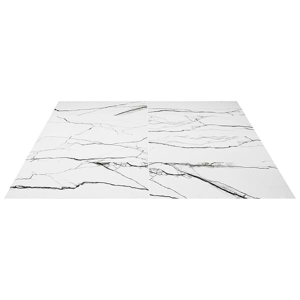 Black + White Breach 12x24 Polished Porcelain Tile