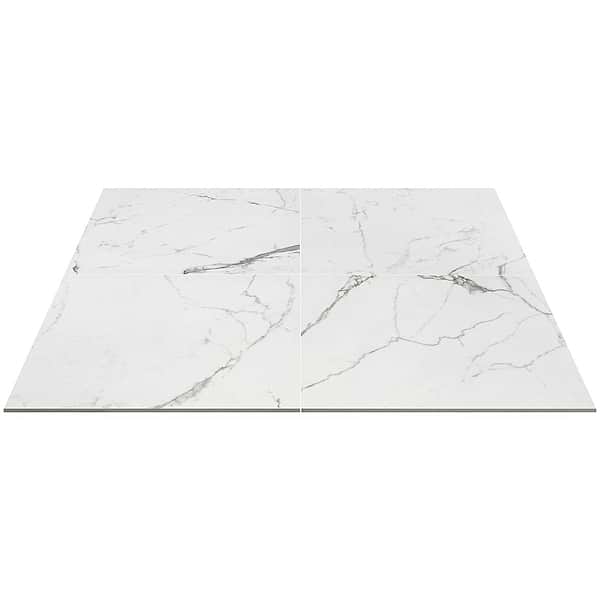 Lithe Statuario Venato 24x24 Matte Porcelain
