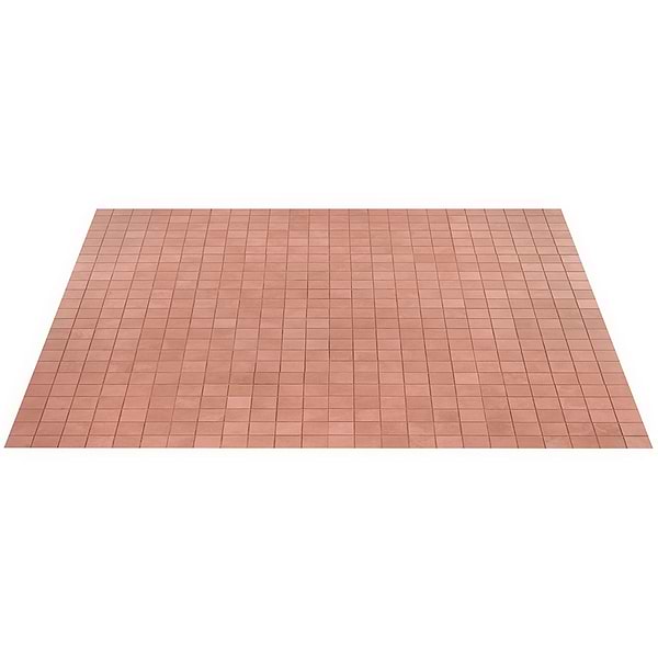 Tara Grace Red 2x2 Matte Porcelain Mosaic