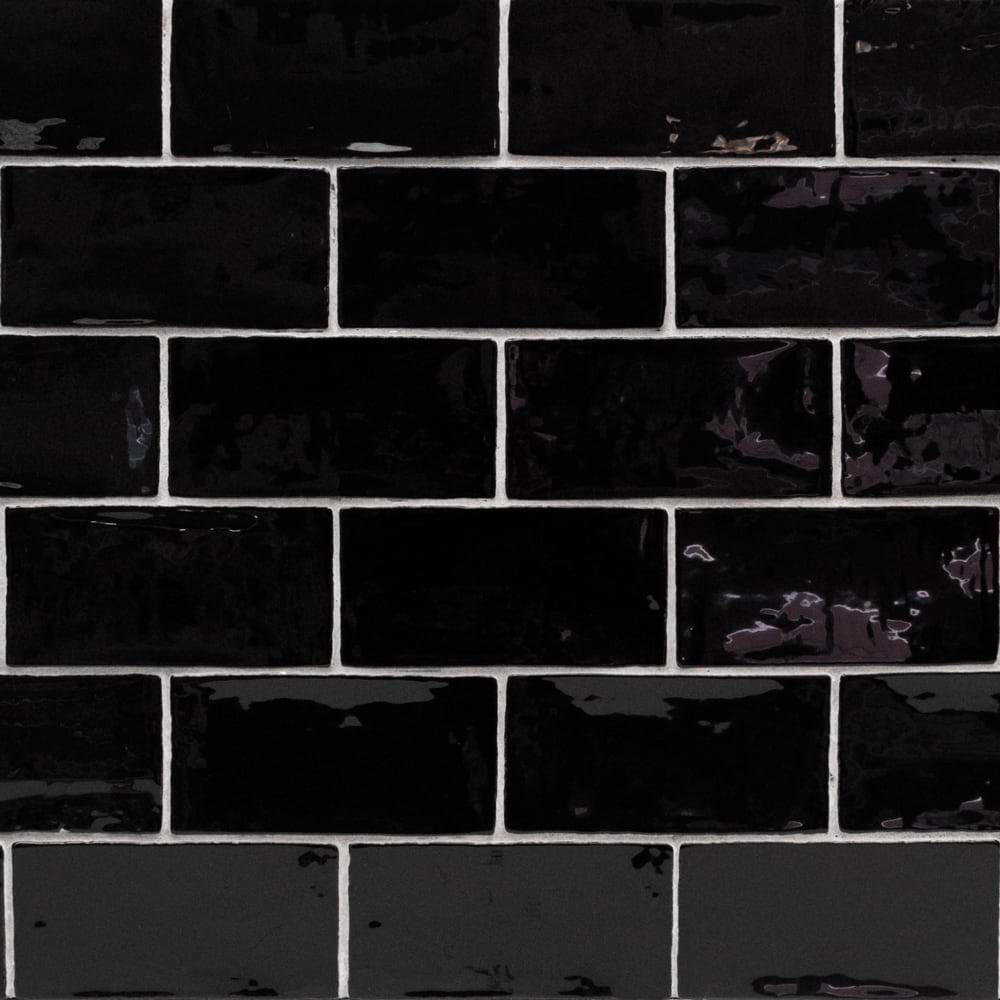 Masia 3x6 Nero Polished Ceramic