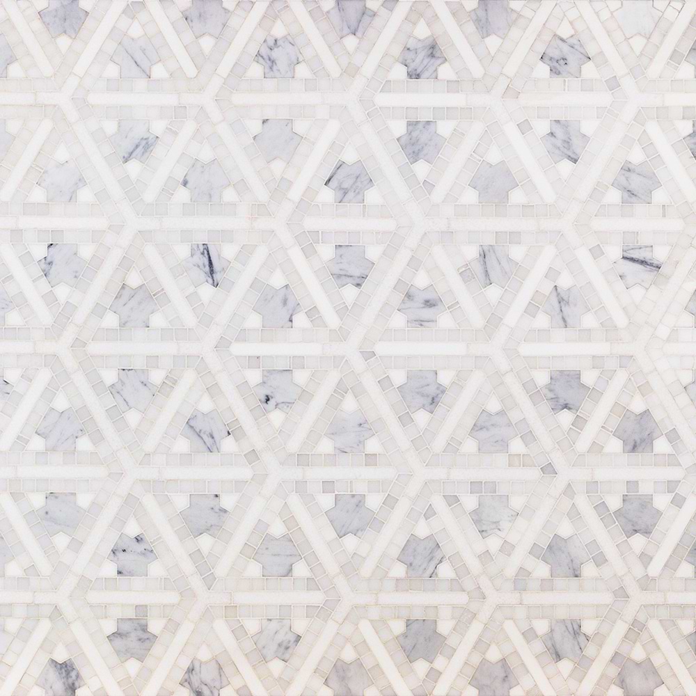 MJ Nibiru - White Thassos, White Carrara & Royal White 