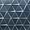 NewBev Triangles Midnight Blue 6" 3D Glass Tile