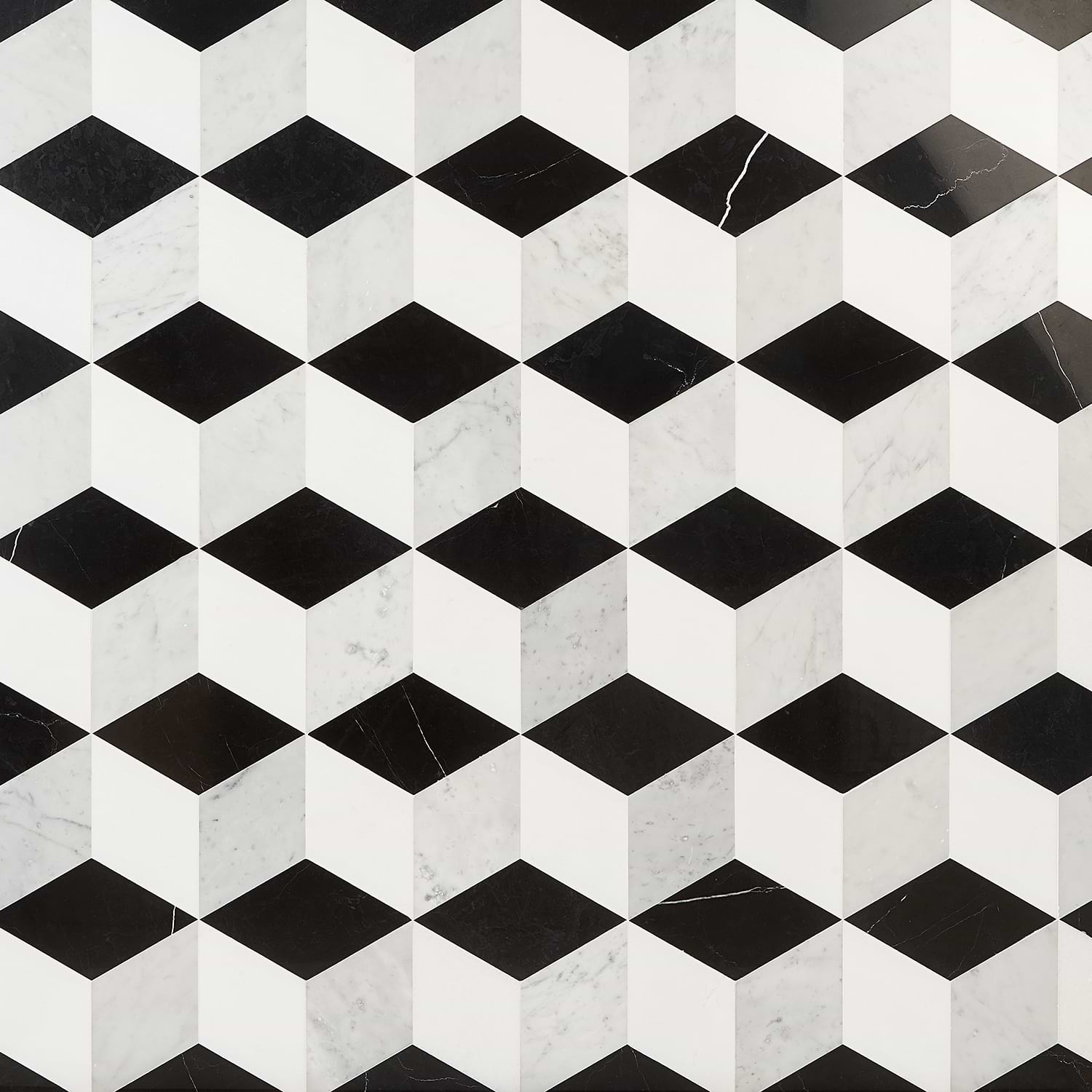 Pari Classico 8x9 Polished Marble Mosaic Tile