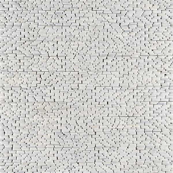 Pebblestone Carrara Stacked Sliced Natural Stone Honed Marble