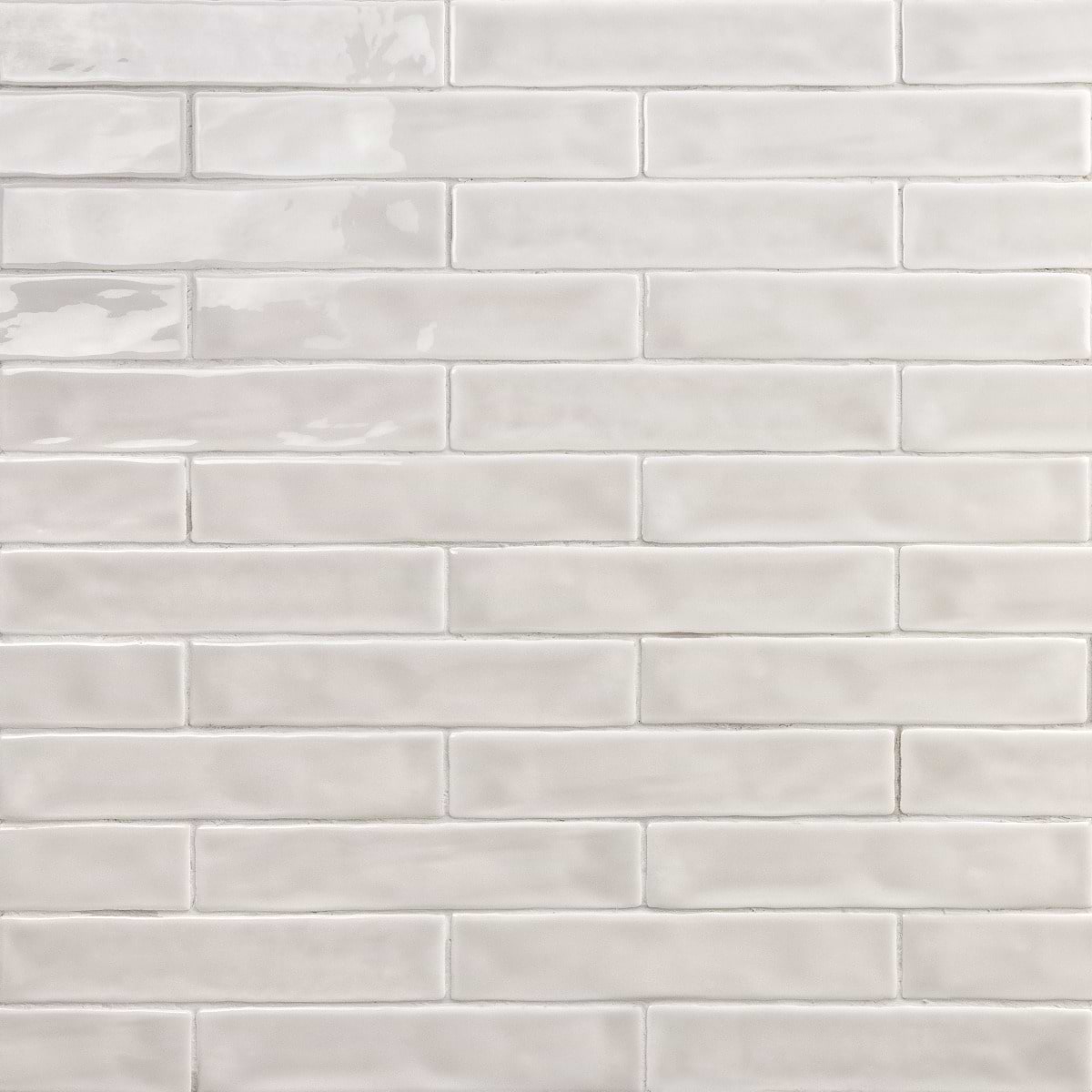 Boston Hibiscus Gray 2x10 Polished Ceramic Subway Wall Tile