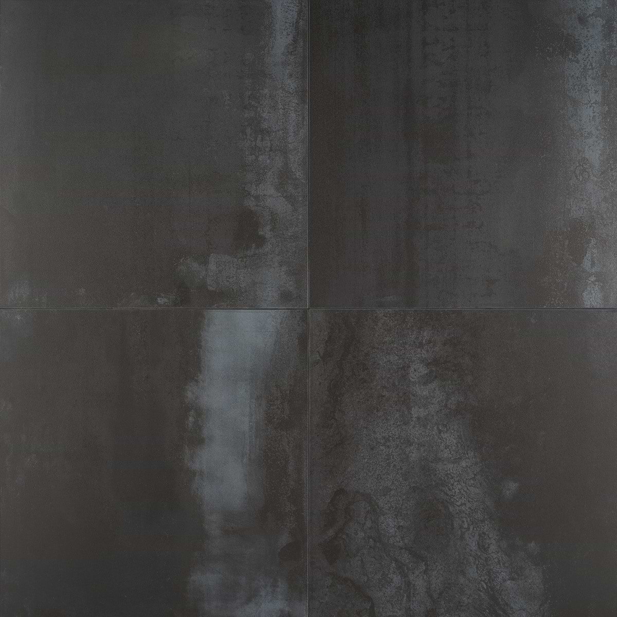 Close Out-Revive Black Iron 24x24 Matte Porcelain 
