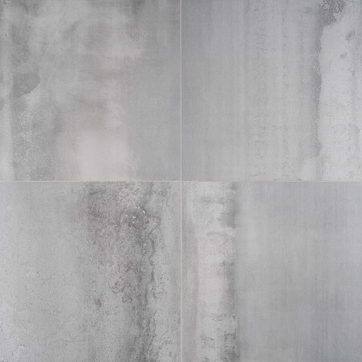 Close Out-Revive Metal Silver 24x24 Matte Porcelain