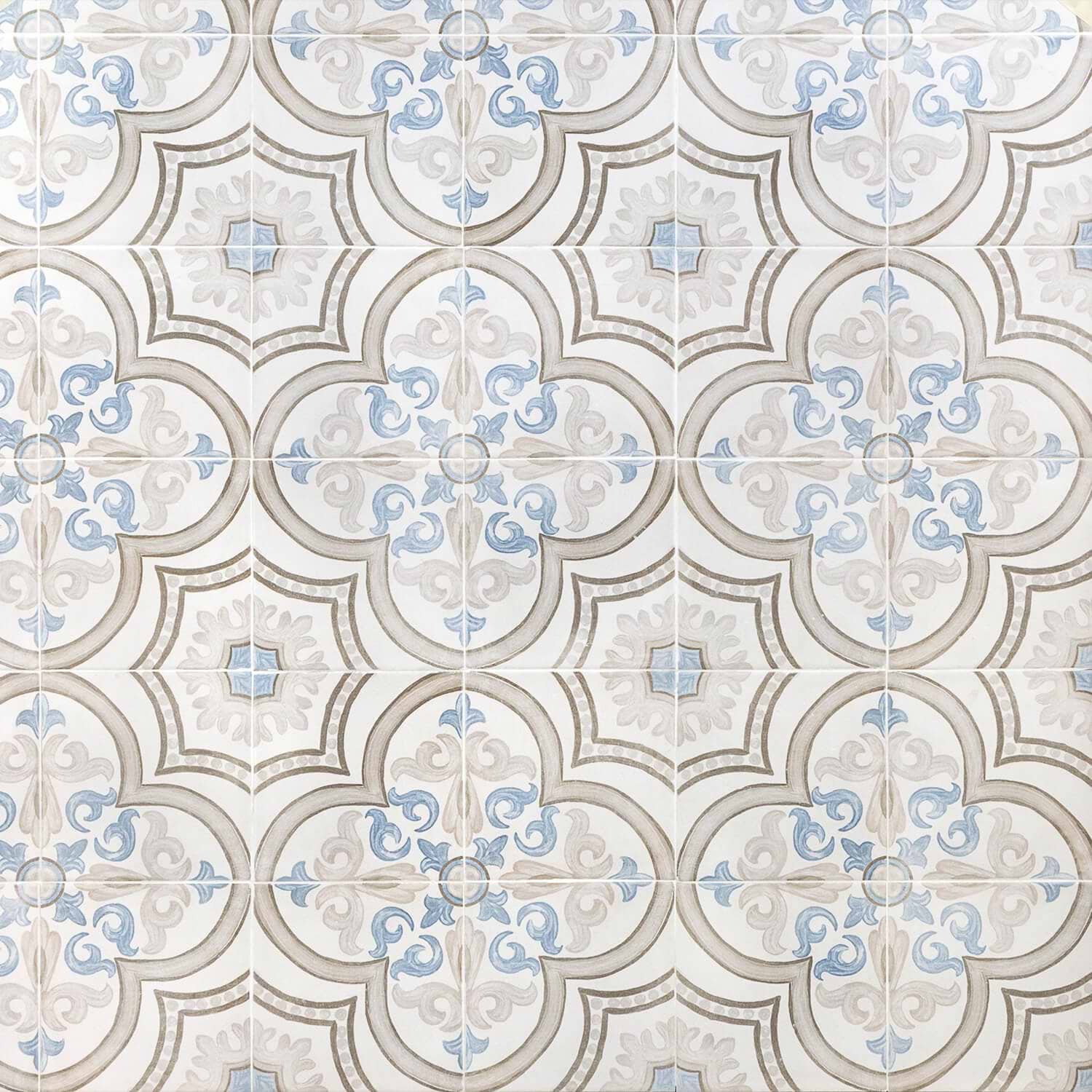 Decor Daiza Multicolor 8x8 Porcelain Tile