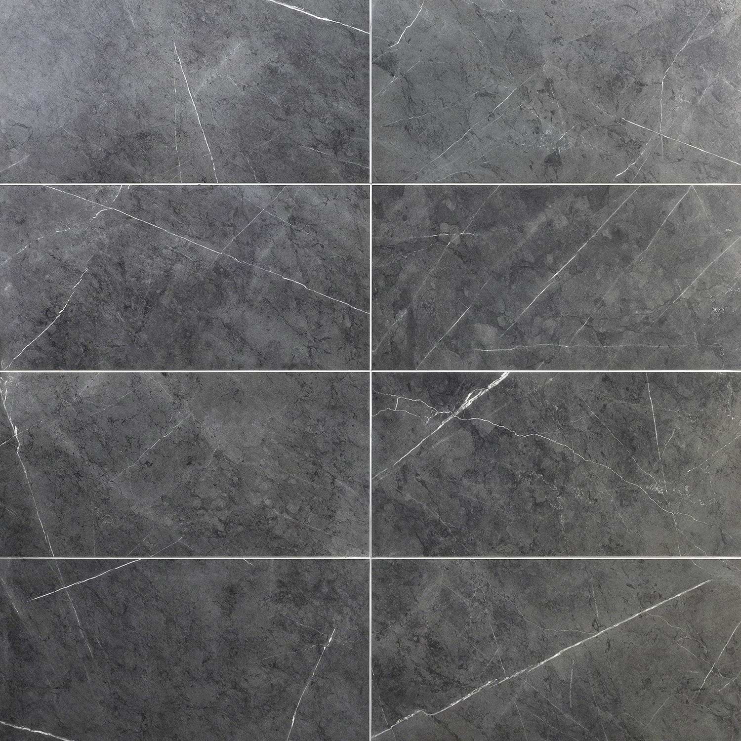 Marmi D'Italia Amani Gray 12x24 Matte Porcelain Tile