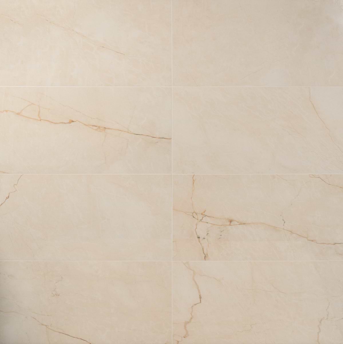 Marmi D'Italia Crema Avorio 12x24 Polished Porcelain Tile
