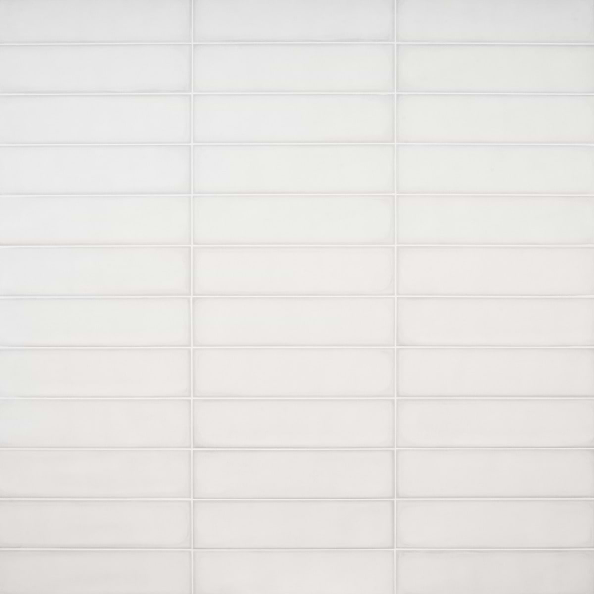 Stacy Garcia Artblock Bianco White 4x16 Matte Porcelain Tile