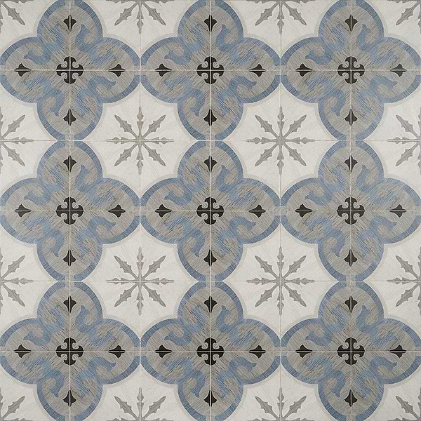 Agoura Briar Blue 8x8 Matte Porcelain Tile