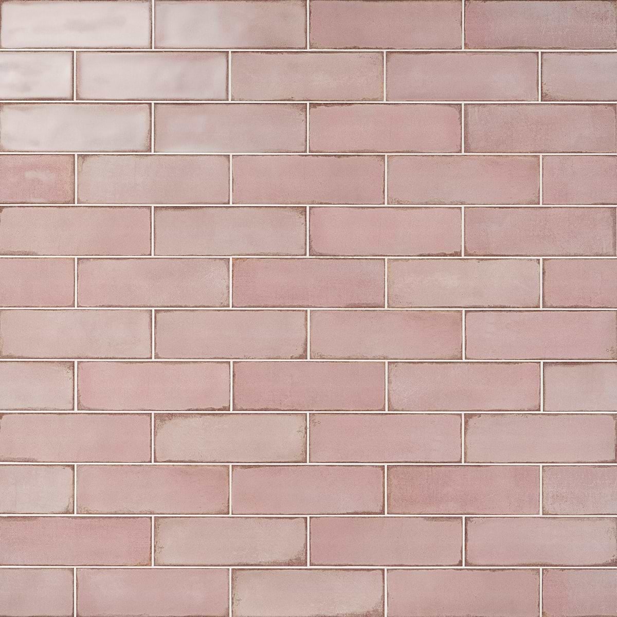 Bernalillo Rose Pink 4x12 Polished Ceramic Tile