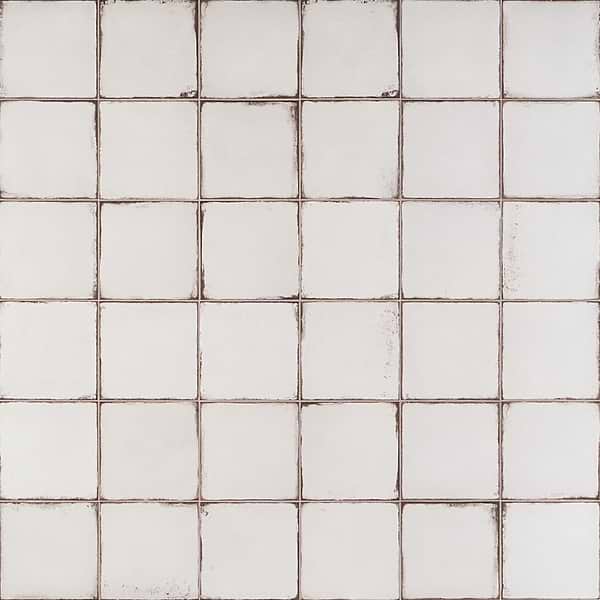 Bernalillo White 8x8 Matte Porcelain Tile