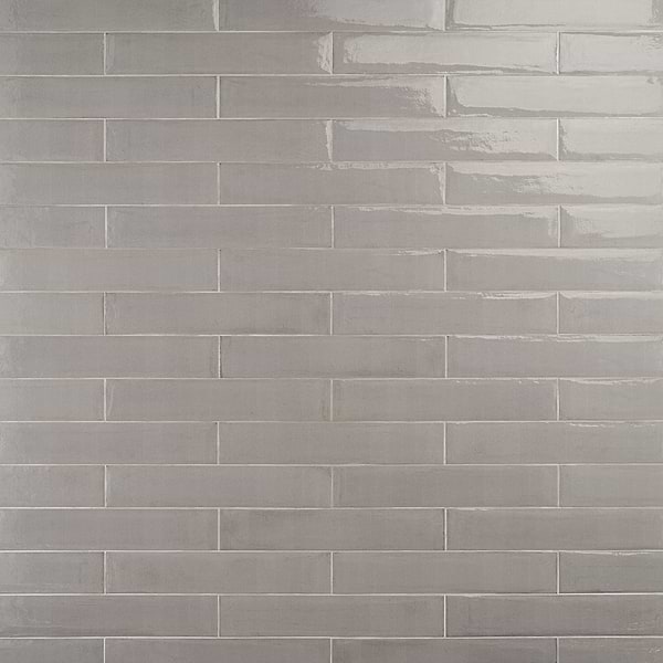Frammenti Brick Grigio 3x16 Polished Porcelain