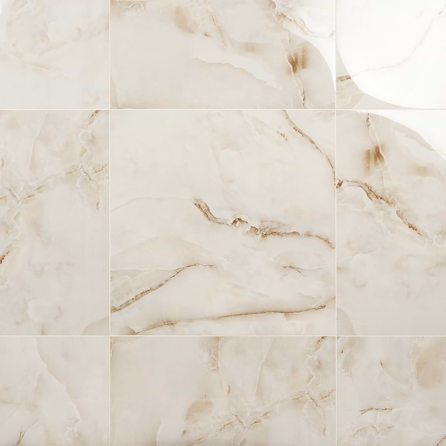 Luna Onyx Pearl Polished 24x24 Polished Porcelain