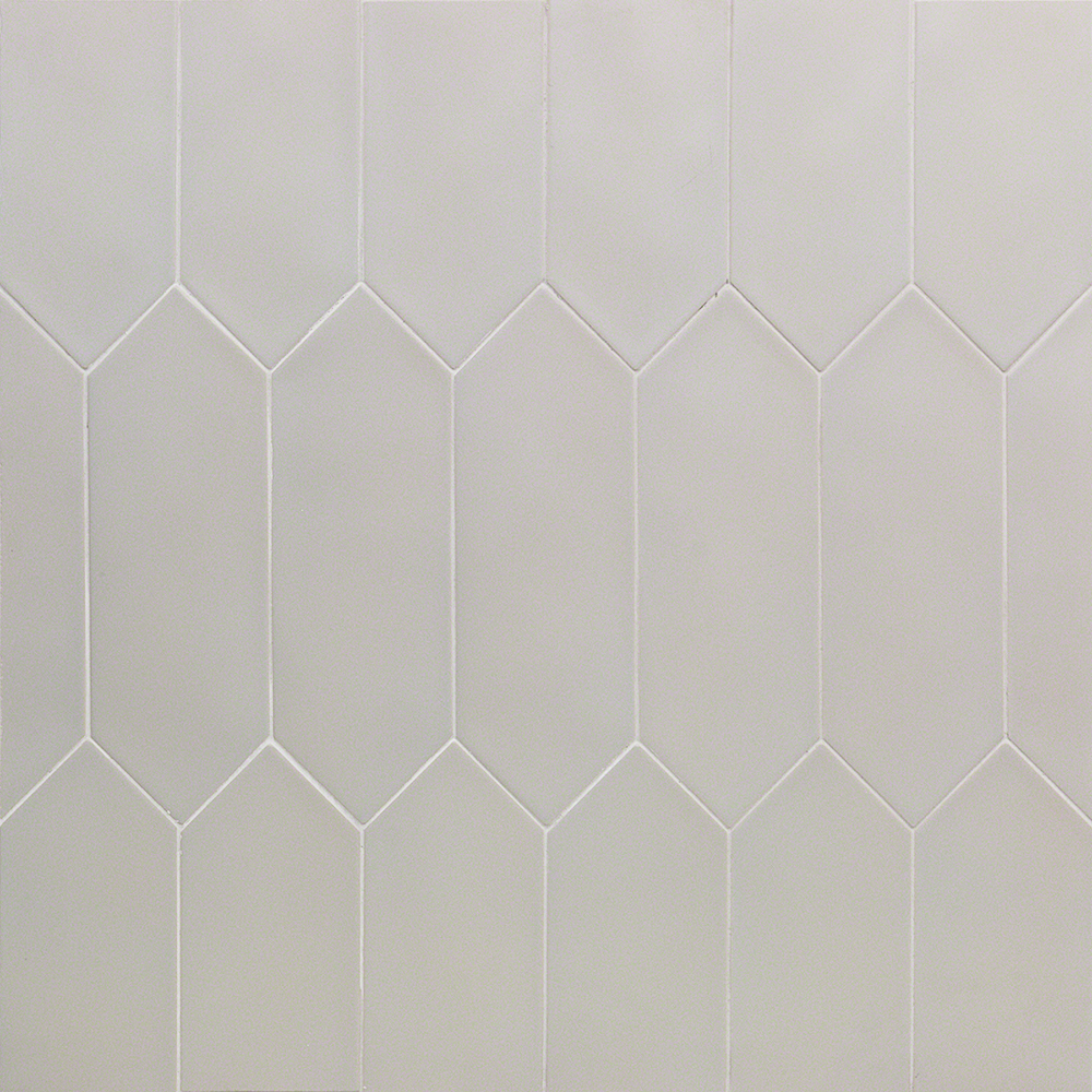 Kite Light Gray 4x12 Picket Matte Porcelain Tile