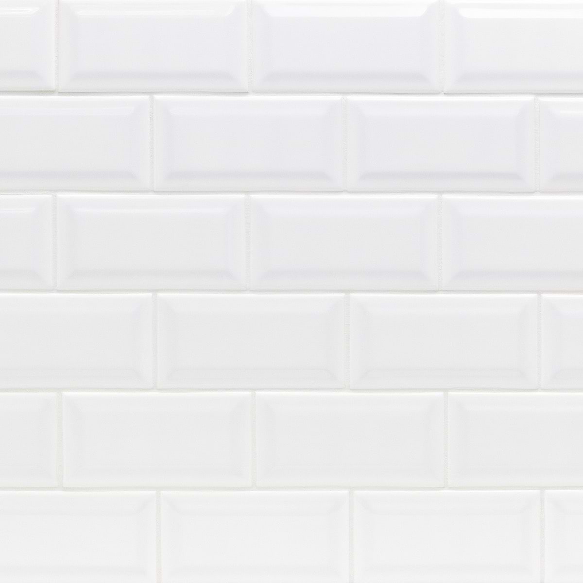 Everyday Beveled 3x6 Polished Ceramic Subway Wall Tile