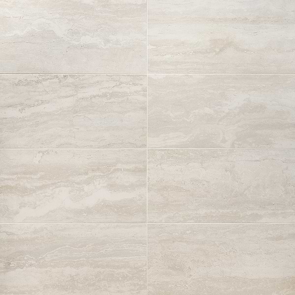 Everyday Travertine Cream 12x24 Matte Porcelain
